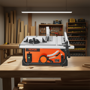 Sierra de Mesa Vevor de 10 Pulgadas, 4500 RPM, Capacidad de Corte de 25 Pulgadas, Sierra Eléctrica para Trabajar la Madera, Grado Profesional - Product Image 2