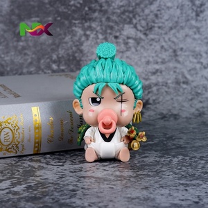 <span class=keywords><strong>Figura</strong></span> de coche de Zoro y <span class=keywords><strong>Luffy</strong></span> de One Piece, versión Q del país de <span class=keywords><strong>Wano</strong></span> - Product Image 4