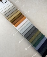 Tissu d'ameublement en velours flanelle premium 100% polyester tricoté pour meubles de maison