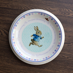 Tasses à thé et soucoupes en céramique écologiques motif lapin, avec bol à sauce inclus - Product Image 5