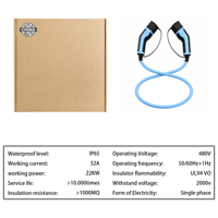 Chargeur de véhicule électrique rapide de Type 2 EV AC connecteurs de charge pistolet de charge EV câble de charge pour véhicules électriques