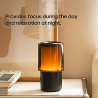 Diffuseur d'huiles essentielles le plus récent, lampe de nuit minimaliste, diffuseur d'arômes électrique portable, humidificateur d'air ultrasonique pour hôtel et maison