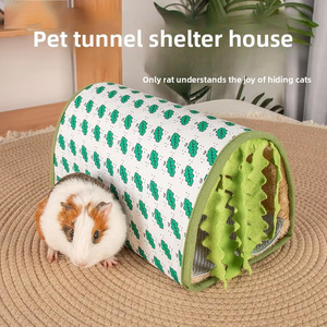Usine néerlandaise écologique solide hiver nidification été canal de refroidissement petit animal de compagnie tunnel jouet pour <span class=keywords><strong>hamster</strong></span> hérisson autres animaux de compagnie lit - Product Image 6