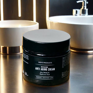 Crème visage <span class=keywords><strong>anti</strong></span>-âge naturelle et biologique pour hommes, marque privée, crème de nuit naturelle <span class=keywords><strong>anti</strong></span>-rides avec du thé vert comme ingrédient principal - Product Image 3