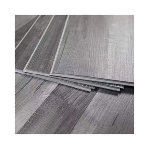 Không thấm nước bấm vào khóa SPC Vinyl ván sàn 6mm hạt gỗ chống trượt chịu mài mòn chống cháy cho văn phòng nhà - Product Image 1