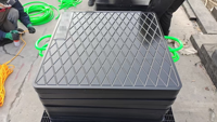 Pads d'entretoise UHMWPE colorés incassables, résistants aux intempéries