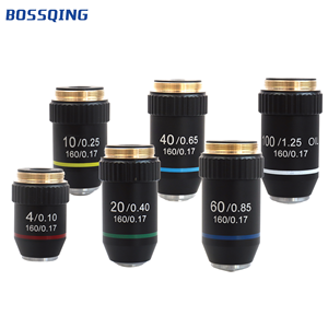 Objectif de microscopie <span class=keywords><strong>biologique</strong></span> à mise au point finie, distance focale 195 mm, 195D, noir, revêtement anti-reflet, OEM - Product Image 1