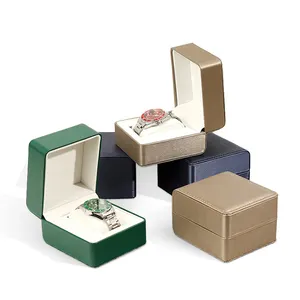 High-end Luxury Women Men Gift Watch Packaging Box PU Leather Box for Watches Display Organizer Gift Storage Watch Box Packaging