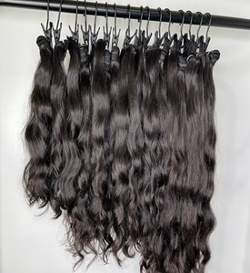 Fornitori di <span class=keywords><strong>Extension</strong></span> di Capelli Umani Vergini Grezzi Cambogiani 100% Non Lavorati, Super Double Drawn, con Cuticole Allineate - Product Image 1