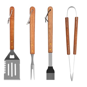 5Pcs grill basket <strong>Barbeque</strong> Charcoal Grill bbq tools <strong>Set</strong> for bbq grill portable - Product Image 2