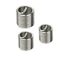 Tengri 304 Stainless Steel Metric Wire Thread Inserts M3-M10 1D/15D Thread Repair Sleeves for Industrial Fastening