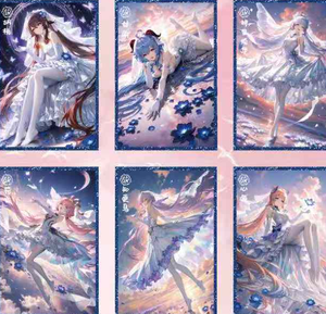 2025 venta al por mayor nueva tarjeta de colección Goddess Story A5 acrílico Waifu juegos de mesa Anime <span class=keywords><strong>Doujin</strong></span> juguetes naipes Hobby regalos - Product Image 6