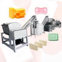Ligne de production de savon solide en acier inoxydable pour la lessive, machine à fabriquer du savon en barre
