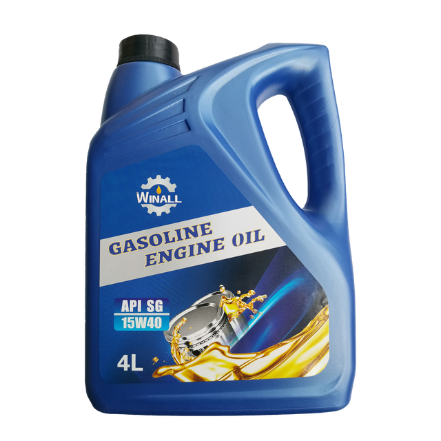 CHINA10w40 Engine Oil Semi Synthetic Lubricating Oil for AUTO Yellow Automotive API SG 15W40 Engine OIL