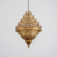 Maroc Lustre Exotique Barbecue Restaurant Restaurant Restaurant Lustre Compartiment Asie du Sud-Est Thai Bar Club Lampe