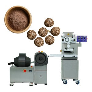 Boule d'énergie protéinée automatique en acier inoxydable faisant la machine Bliss Roller Noix de <span class=keywords><strong>coco</strong></span> Rounder <span class=keywords><strong>Avoine</strong></span> Boule de pâte ligne de production - Product Image 2