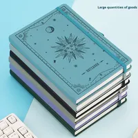 Ensemble de coffret cadeau pour cahier en simili cuir à sangle A5 transfrontalière bloc-notes de bureau d'affaires cadeau de réunion annuelle d'entreprise 100 feuilles