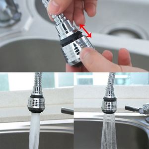 K708 Adaptateur de Robinet Rotatif à 360° pour Économie d'Eau, Filtre à Pression, Prolongateur de Robinet, Accessoires de Salle de Bain et de Cuisine - Product Image 5