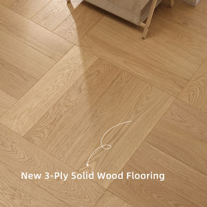 Parquet en bois de chêne moderne en chevrons, couleur naturelle, ENF, écologique, antidérapant, système de chauffage par le sol, résistant à l'usure - Product Image 4