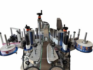 Étiqueteuse automatique double face pour bouteilles rondes bon marché étiqueteuse d'autocollants d'étiquettes pour canettes de bouteilles en plastique - Product Image 5