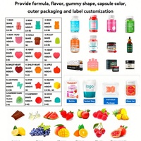 Gummies vitaminiques féminines de qualité supérieure OEM, équilibre hormonal, soulagement du syndrome prémenstruel, beauté, soutien immunitaire, 60 unités, santé vaginale adulte, 2 gummies