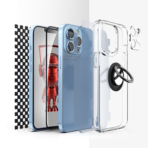 ITOP - Juego de Protectores Universales Antiexplosión HD 6 en 1 para Teléfono Móvil, Compatible con iPhone 13 Pro Max - Product Image 1