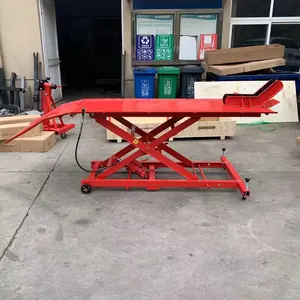 OSATE 1000lbs hydraulic air scissor motorcycle lift table with factory price