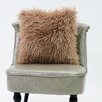 Benutzer definierte dekorative Kissen bezüge Deko kissen Curly Furs Kissen für Wohnkultur
