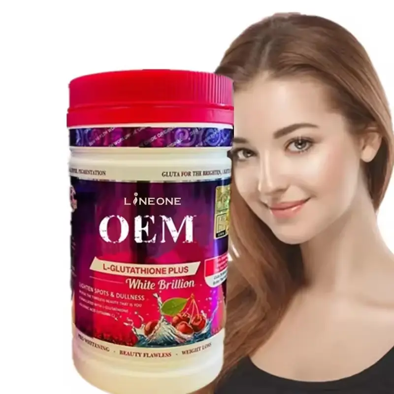 Oem/ODM/OBM Chất lượng cao L-Glutathione cộng với tốt nhất 2X làm trắng da Collagen bổ sung L-Glutathione bột chống lão hóa chăm sóc da