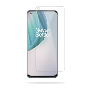 Protecteur d'écran en verre trempé transparent à couverture complète de 0.33mm pour téléphone portable OnePlus Nord 2 5G - Product Image 1