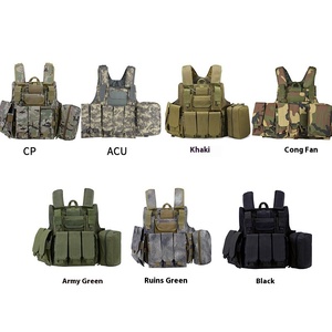 Spoir Outdoor tattico zaino mimetico gilet multifunzionale con funzione impermeabile, gilet da campeggio con cerniera - Product Image 1