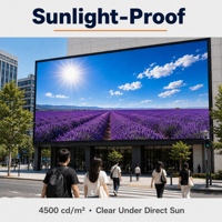 Module d'affichage LED extérieur P2.5 320x160mm, étanche IP65, couleur pleine, SMD, haute luminosité 4500 nits, panneau d'écran, garantie 1 an