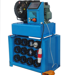 HF51 Automatic Multifunction and Flexible Hydraulic Fire Hose Crimping Machine / Rubber <strong>Compression</strong> <strong>Molding</strong> - Product Image 3