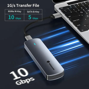 Yottamaster M.<span class=keywords><strong>2</strong></span> NVMe SATA双协议Type-C USB3.<span class=keywords><strong>2</strong></span> Gen2 10gbps固态硬盘存储盒外置硬盘机箱 - Product Image 2