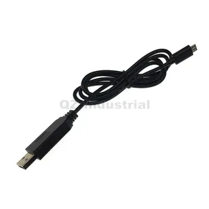 QZ新款高品质CH340G USB转串行电缆TTL转232下载电刷电缆转换为迷你端口5P
