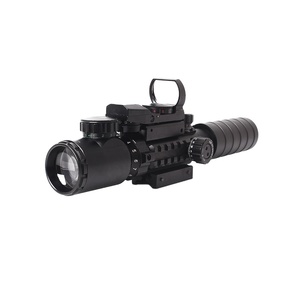 Tùy Chỉnh Chiến Thuật 3-9x32EG Màu Đỏ Màu Xanh Lá Cây Chiếu Sáng Crosshair Phạm vi Máy Đo Khoảng Cách Với Màu Xanh Lá Cây Laser Màu Đỏ Màu Xanh Lá Cây Phản Xạ <span class=keywords><strong>4</strong></span> Reticles Phạm vi - Product Image 4