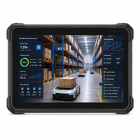 Tableta Industrial Resistente de 10.1 Pulgadas IPS con Diez Núcleos, Lector Biométrico de Huellas Dactilares, 16 GB, IP68, Resistente al Agua, Táctil, Intel