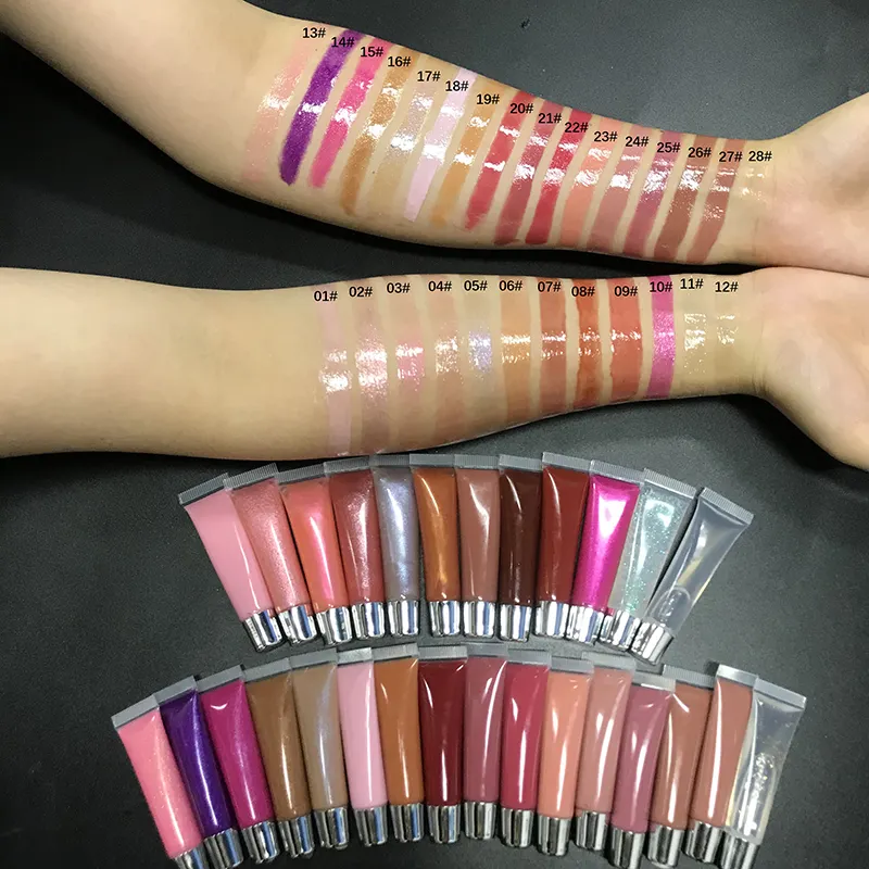 Brillant à lèvres Vegan à haute pigmentation pour filles, maquillage Vegan, transparent, 2021 produits