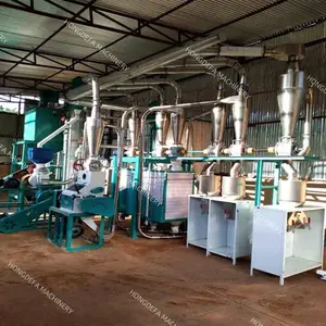 High Quality Best Price 10t/24h Maize Corn Milling Plant Complete Line