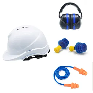 Industrial Safety Corporation Ear Plugs Ear Protector Safety Earmuffs Protective Safety Protection Helmet