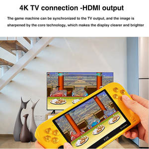 Console de jeu portable <span class=keywords><strong>X20</strong></span> avec grand écran de 5,1 pouces, manettes de jeu intégrées, 8 Go de mémoire, prise en charge des manettes sans fil/filaire - Product Image 2