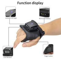 Netum Industrial Mini Lector Código De Barras Lecteur Code Barre 2D Escáner De Código De Barras Inalámbrico Para Almacén