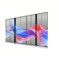Écran LED transparent extérieur P3.91 étanche IP65, 5000 cd, lisible en plein soleil, garantie 5 ans, location d'écran vidéo mural