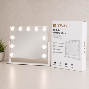 Büyük Boy Aydınlatmalı Makyaj Aynası <span class=keywords><strong>Bluetooth</strong></span> Hoparlörlü Geniş Görüş Açılı Çift Dokunmatik 3 Renk Kısılabilir Yatak Odası Hediye Aynası OEM - Product Image 6