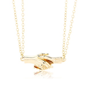 Collier <span class=keywords><strong>de</strong></span> <span class=keywords><strong>couple</strong></span> unique avec pendentif aimanté en forme <span class=keywords><strong>de</strong></span> paume, <span class=keywords><strong>pour</strong></span> femmes et hommes, avec chaînes en forme <span class=keywords><strong>de</strong></span> mains entrelacées, cadeaux <span class=keywords><strong>pour</strong></span> amoureux, Saint-Valentin - Product Image 5