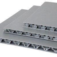 Panneau en nid d'abeille PP personnalisé, panneau structurel imperméable avec service de fabrication OEM