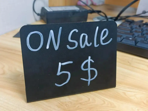 Commercio all'ingrosso metallo POP espositore porta carte promozione prezzo etichetta segno Clip per supermercato negozio di pane - Product Image 2