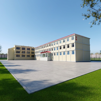 Moducube 20FT Maison Mobile Pliante Conteneur d'Hébergement en Kit Préfabriqué pour Camps de Travail, Camps Miniers et Chantiers de Construction
