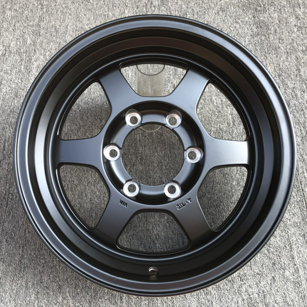 ディープディッシュ6スポーク15インチ16インチスタッガード4x4 4x100