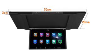 Moniteur de toit de voiture électrique rabattable de 18,5 pouces pour véhicules à toit ouvrant panoramique - Écran multimédia Android 1080P IPS avec HDMI WiFi - Product Image 5